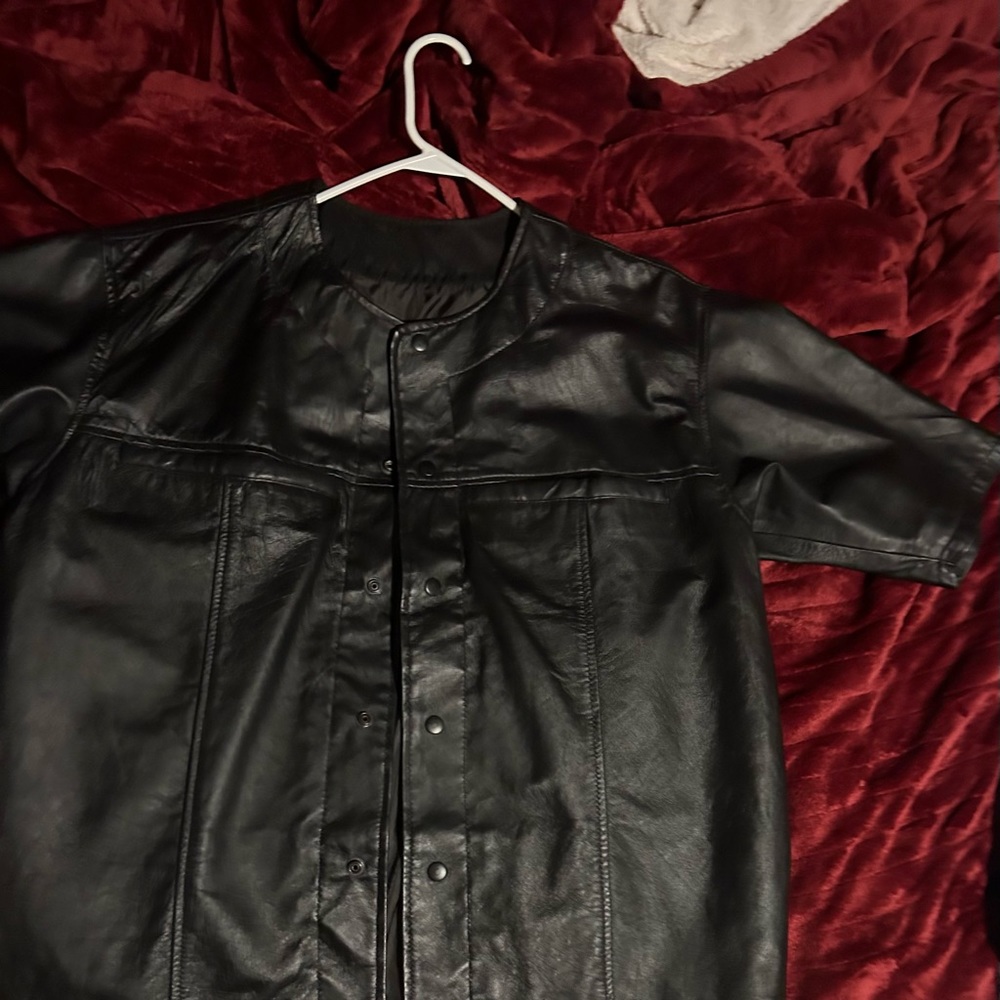 100% Leather Shirt